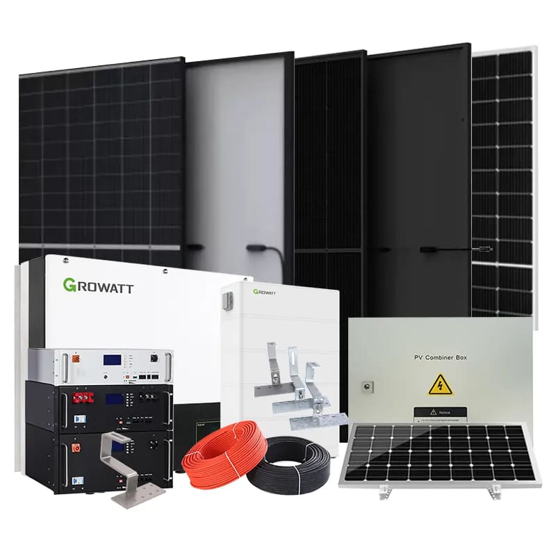 أنظمة الطاقة الشمسية الهجين 5KW 8KW 10KW 12KW 20kw 30kw نظام تخزين الطاقة السكنية مع البطارية - Koodsun