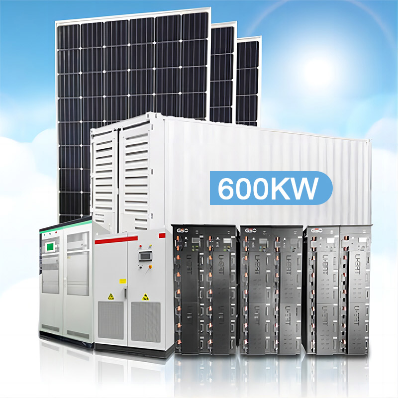 نظام الطاقة الشمسية 600KW نظام تخزين الطاقة مع البطارية - Koodsun