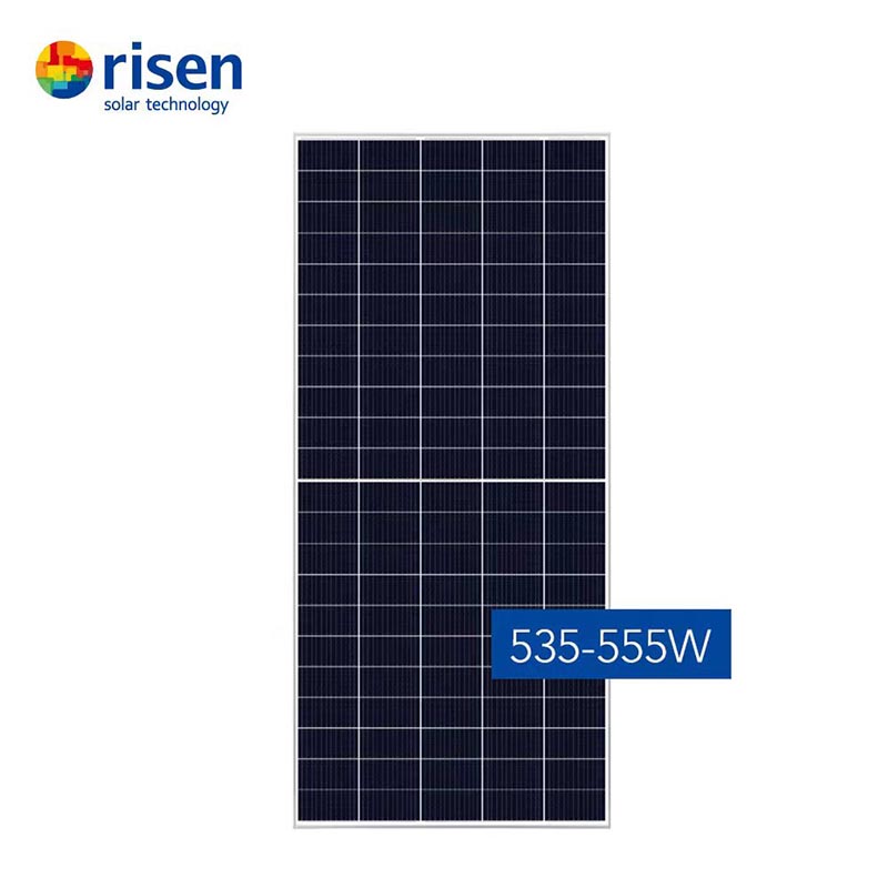 ارتفع الألواح الشمسية 535 واط 540 واط 545 واط 550 واط 555 واط لوحة شمسية أحادية 110 نصف خلية 550 واط - Koodsun