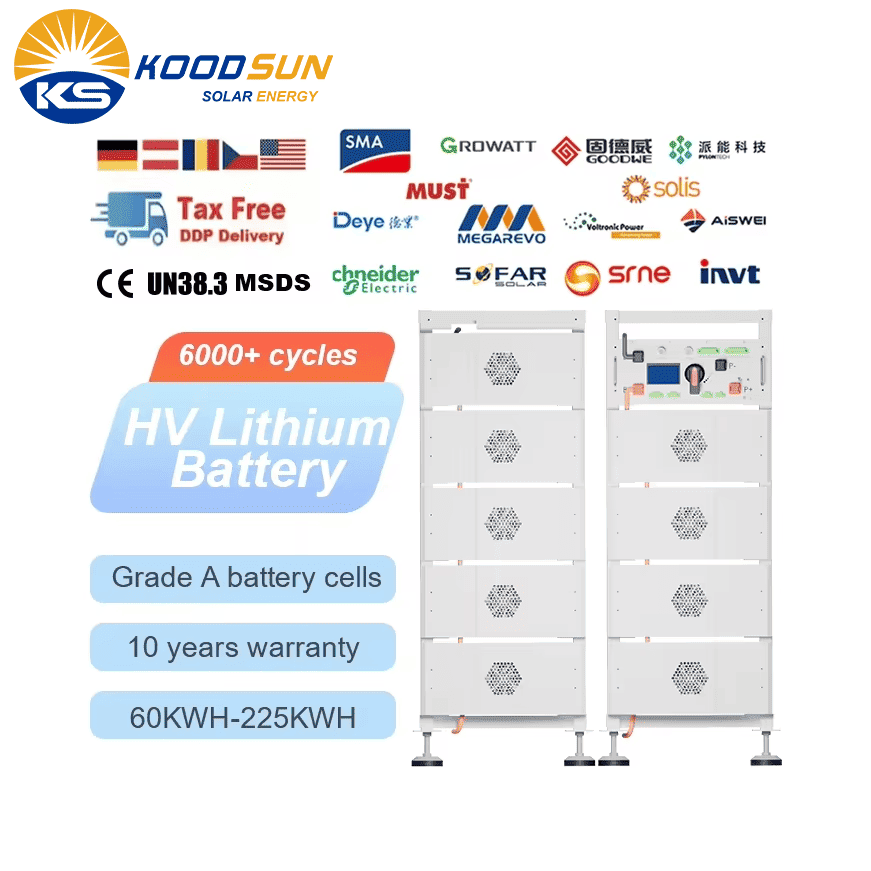 Next-Gen 51.2V 314Ah HV Battery | Optimized for High-Voltage Inverters | Maximizes ROI for Home & Business ESS - Koodsun