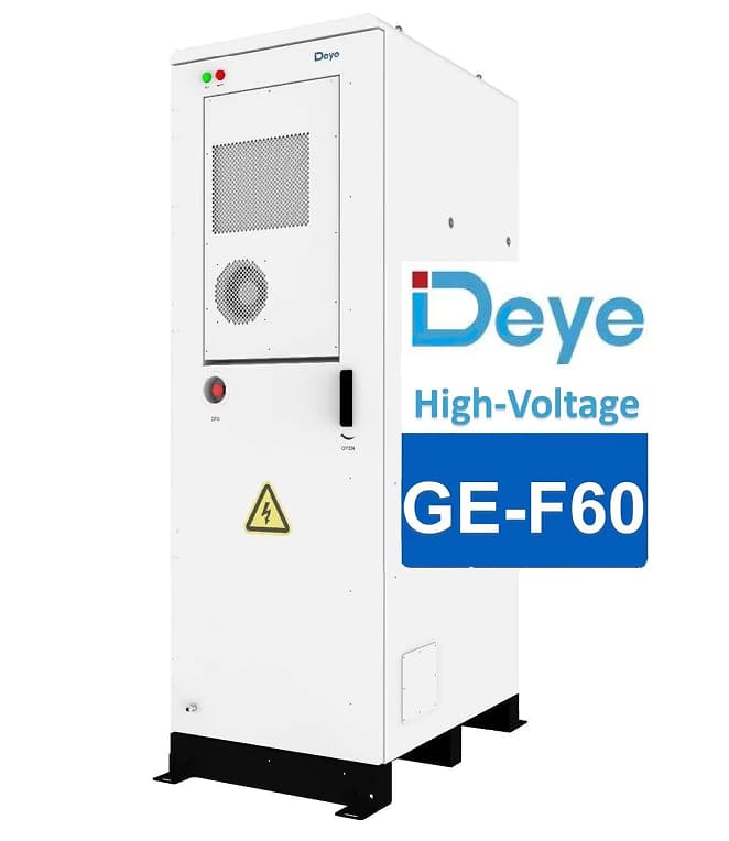 Deye GE-F60-EU All in One Stack Batteries 60Kwh Hybrid Solar Inverter 50Kw Energy Storage System - Koodsun